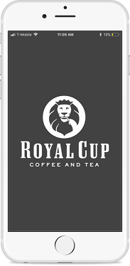 Royal Cup APP Screenshot within Iphone