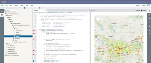 Custom Fiori Apps Screenshot of process